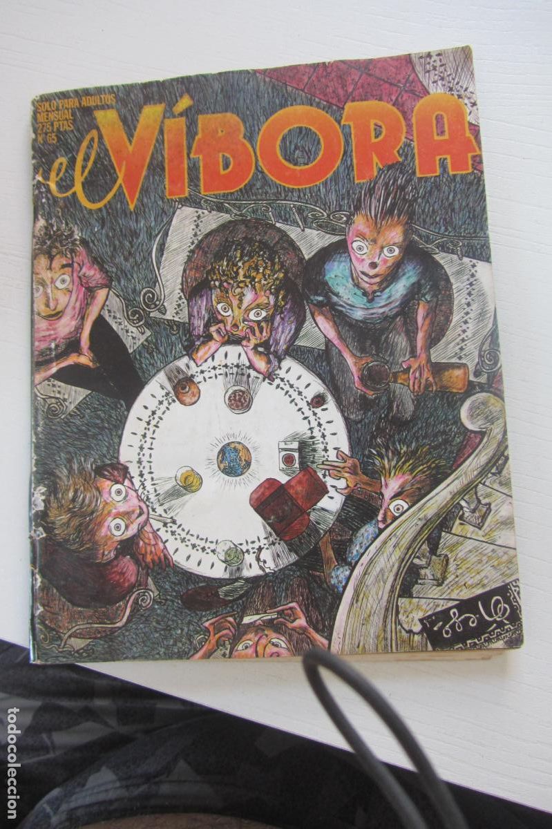 C&oacute;mics: REVISTA EL V&Iacute;BORA n&ordm; 65 SOLO PARA ADULTOS LA C&Uacute;PULA arx372