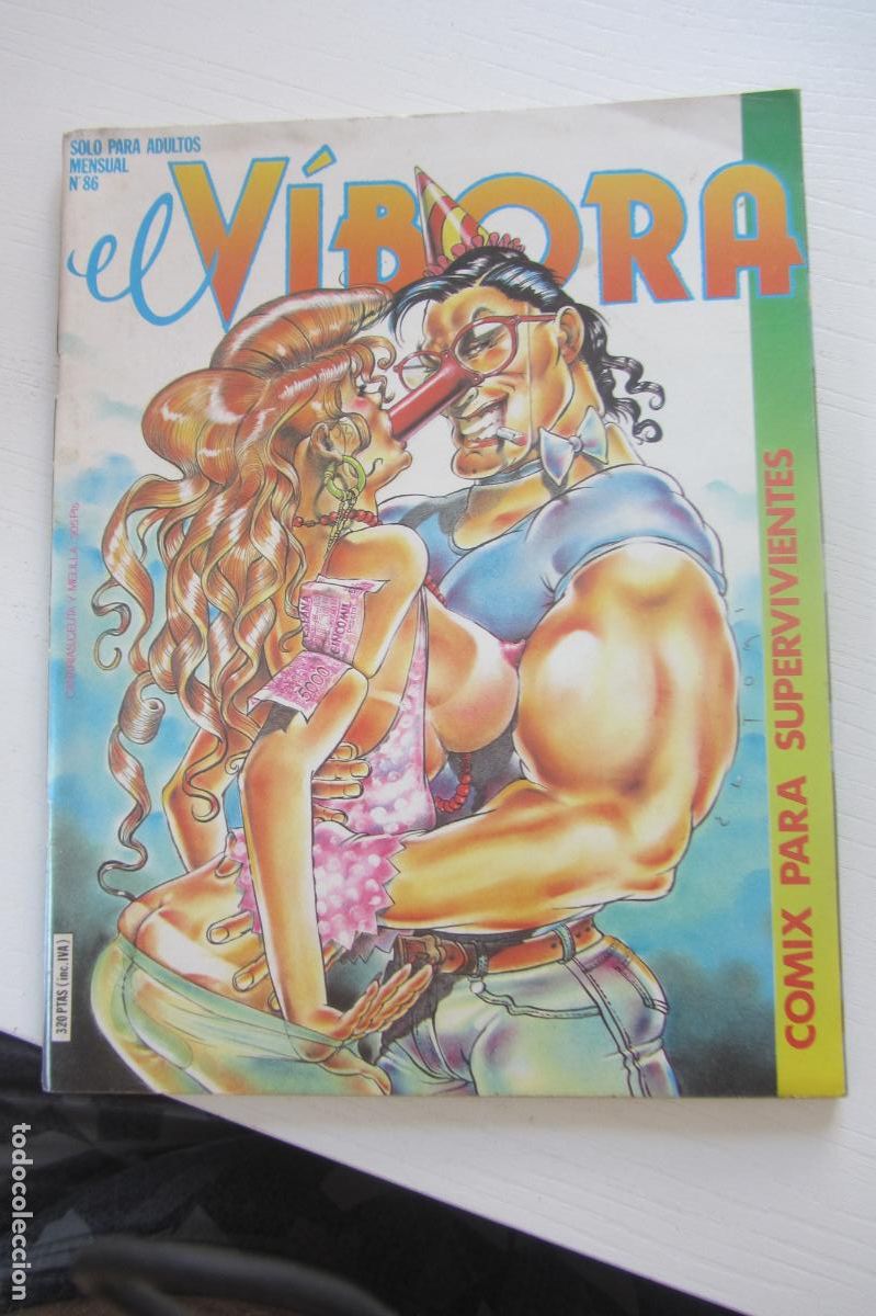 C&oacute;mics: REVISTA EL V&Iacute;BORA n&ordm; 86 SOLO PARA ADULTOS LA C&Uacute;PULA arx372