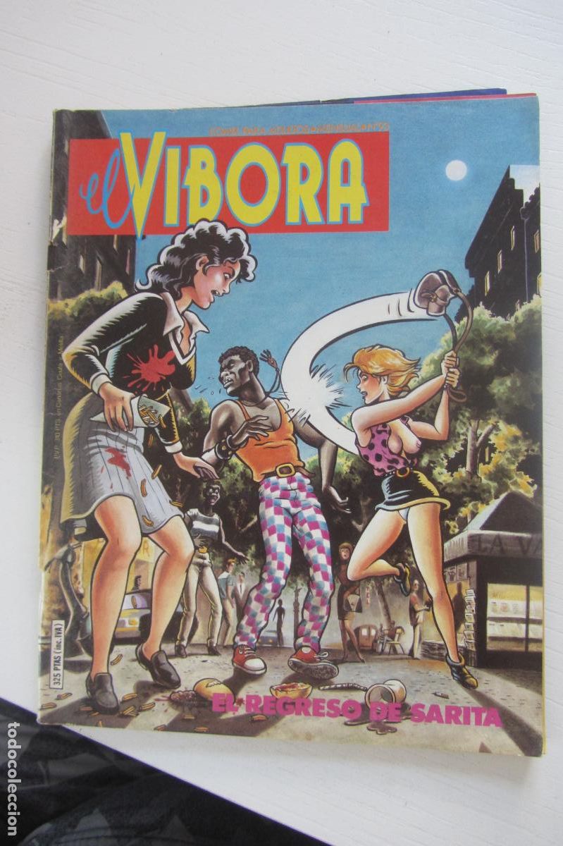 C&oacute;mics: REVISTA EL V&Iacute;BORA n&ordm; 93 SOLO PARA ADULTOS LA C&Uacute;PULA arx372