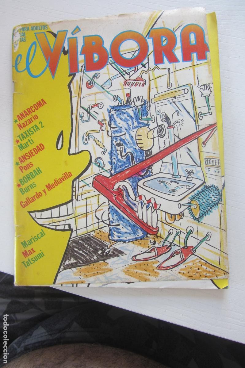 C&oacute;mics: REVISTA EL V&Iacute;BORA n&ordm; 68 SOLO PARA ADULTOS LA C&Uacute;PULA arx372