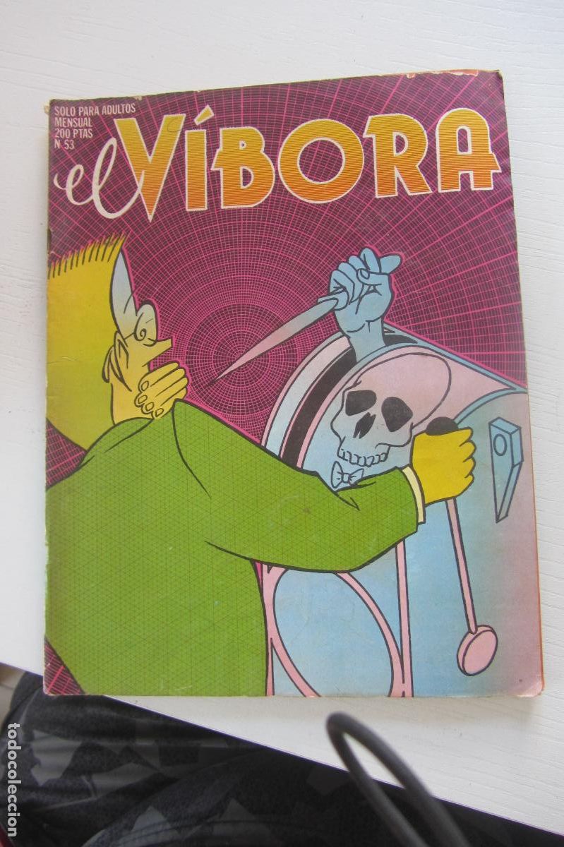 C&oacute;mics: REVISTA EL V&Iacute;BORA n&ordm; 53 SOLO PARA ADULTOS LA C&Uacute;PULA arx372