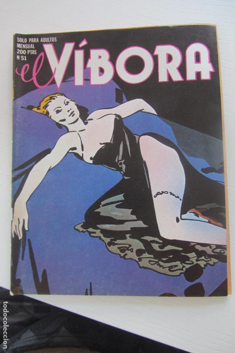 C&oacute;mics: REVISTA EL V&Iacute;BORA n&ordm; 51 SOLO PARA ADULTOS LA C&Uacute;PULA arx372