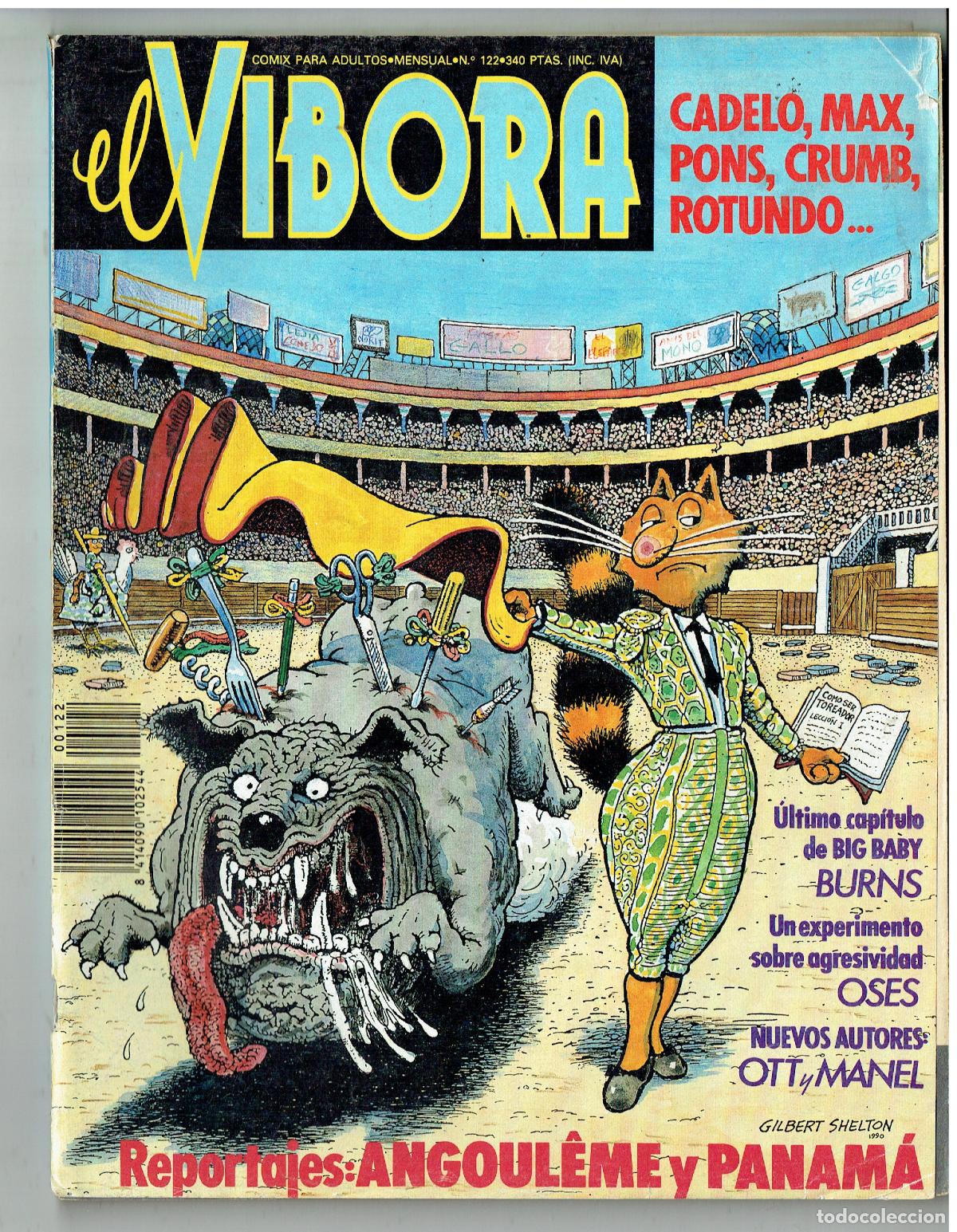 C&oacute;mics: EL VIBORA. N&ordm; 122 . LA C&Uacute;PULA.(B/A48. RUM)