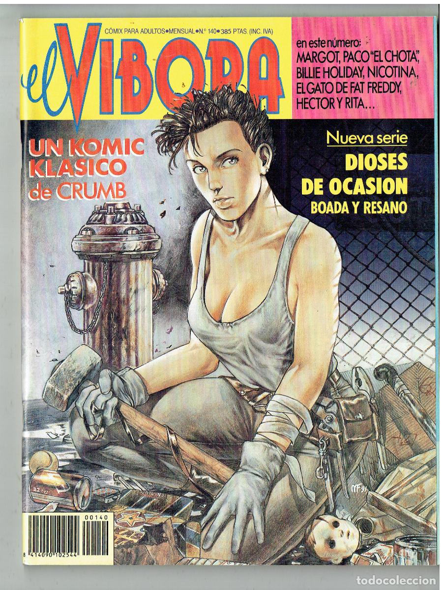 C&oacute;mics: EL VIBORA. N&ordm; 140. KOMIC KLASICO DE CRUMB. LA C&Uacute;PULA.(B/A48. RUM)