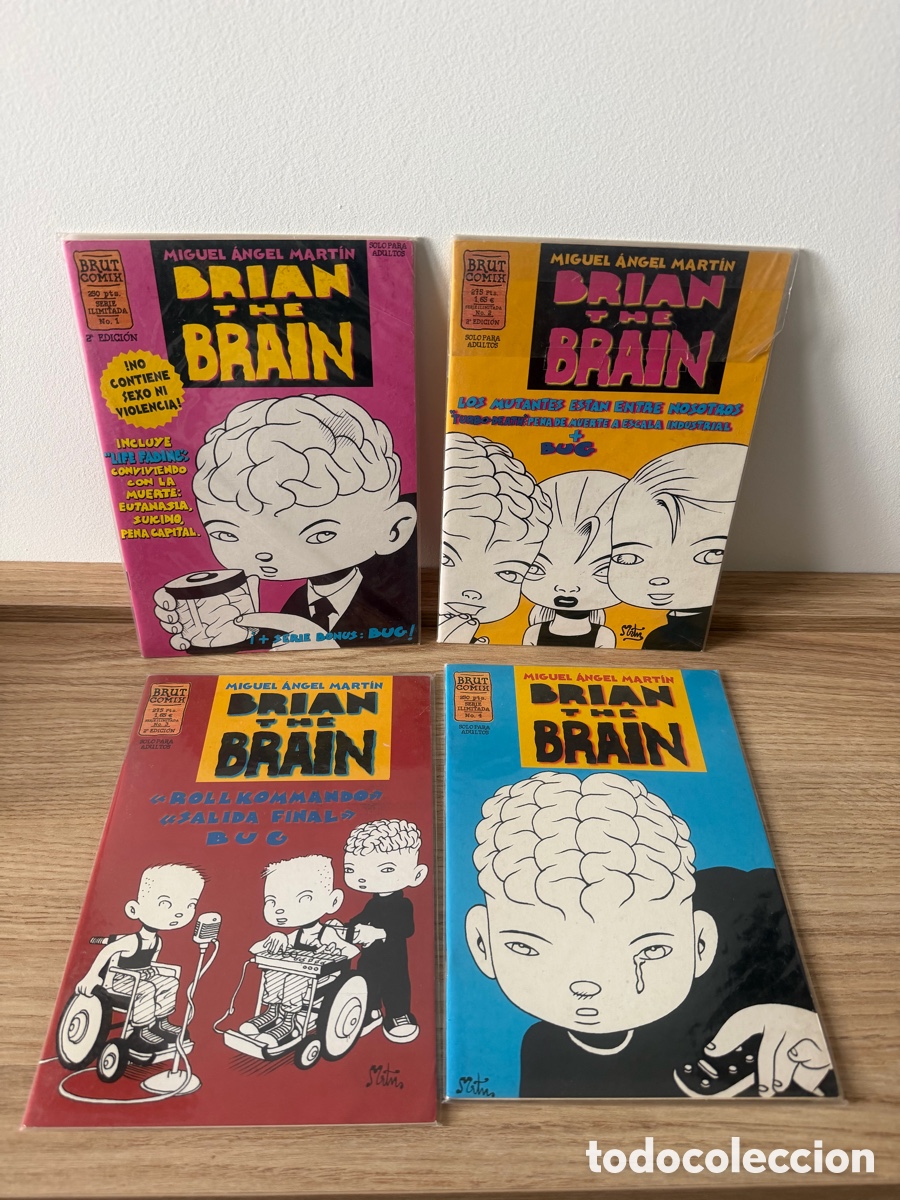 C&oacute;mics: C&oacute;mics Brian The Brain del 1 al 7