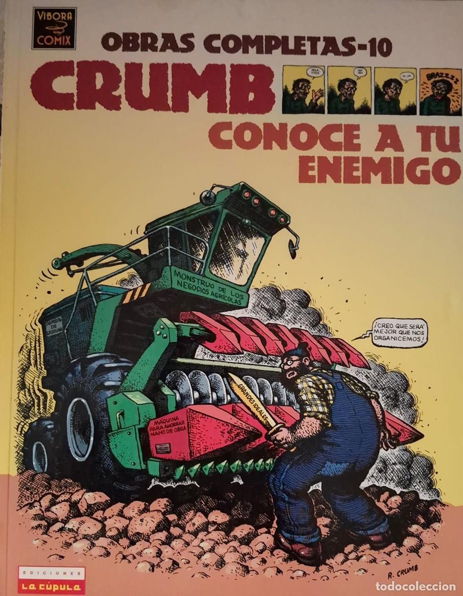 C&oacute;mics: LOTE 2 C&Oacute;MICS OBRAS COMPLETAS ROBERT CRUMB (VOL. 10 Y 15) - EDICIONES LA C&Uacute;PULA