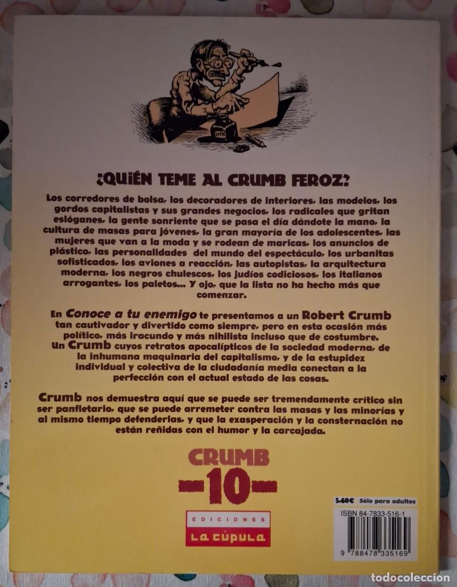C&oacute;mics: LOTE 2 C&Oacute;MICS OBRAS COMPLETAS ROBERT CRUMB (VOL. 10 Y 15) - EDICIONES LA C&Uacute;PULA - Foto 2