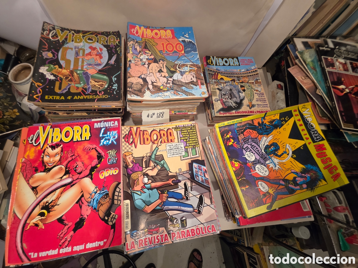 C&oacute;mics: EL VIBORA. 205 EJEMPLARES. MAS 20 NUMEROS EXTRAS.