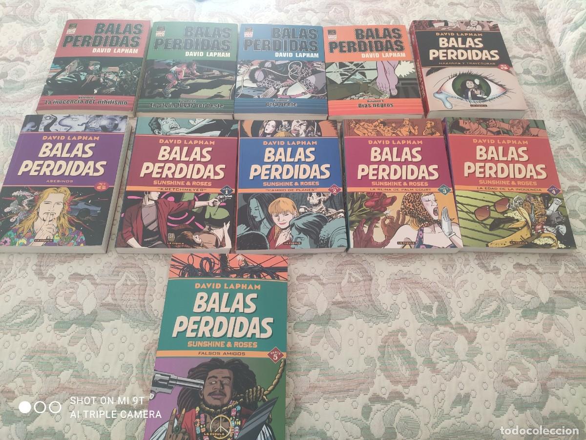 C&oacute;mics: BALAS PERDIDAS 1 A 11, DE DAVIDE LAPHAM (LA CUPULA)(OBRA COMPLETA)(NO SON LAS REVISTAS. SON ALBUMES)