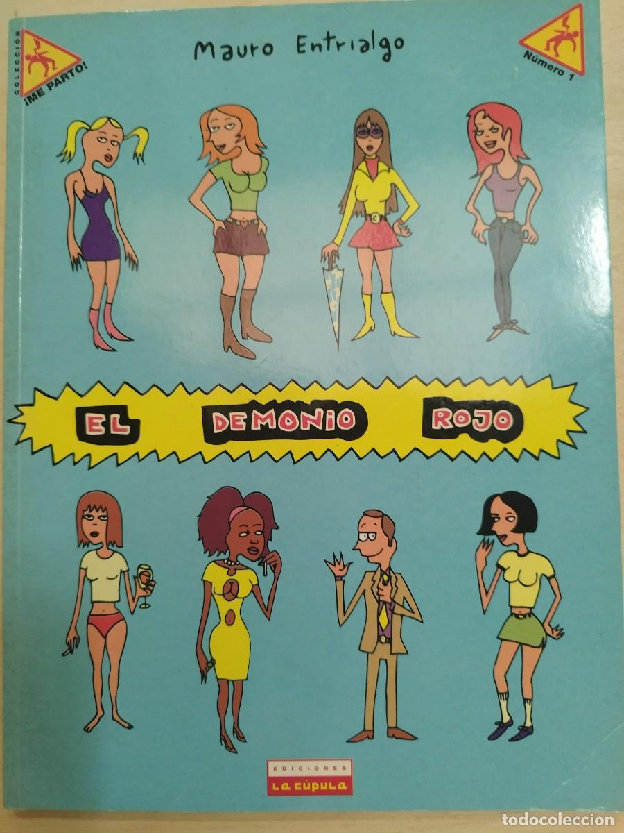C&oacute;mics: C&Oacute;MIC EL DEMONIO ROJO N&ordm; 1 - MAURO ENTRIALGO - COLECCI&Oacute;N &iexcl;ME PARTO!, EDICIONES LA C&Uacute;PULA