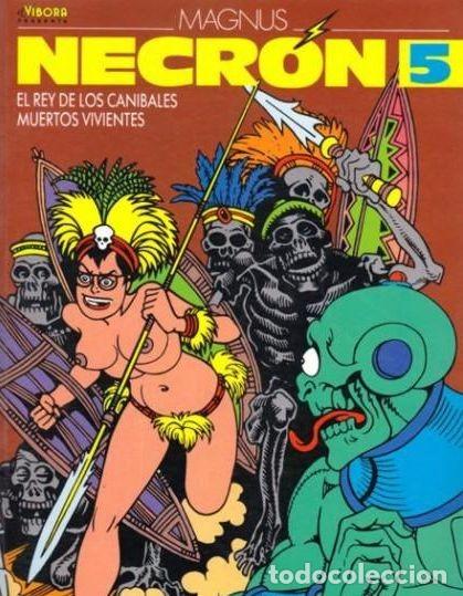 C&oacute;mics: Necron ( de Magnus.) TOMO 5. : El rey de los canibales. Muertos vivientes. (impecable)