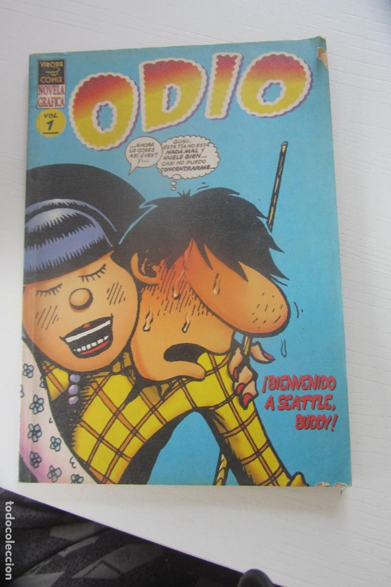 C&oacute;mics: ODIO -- VOLUMEN 1 -- BIENVENIDO A SEATTLE, BUDDY -- NOVELA GRAFICA -- LA CUPULA arx241