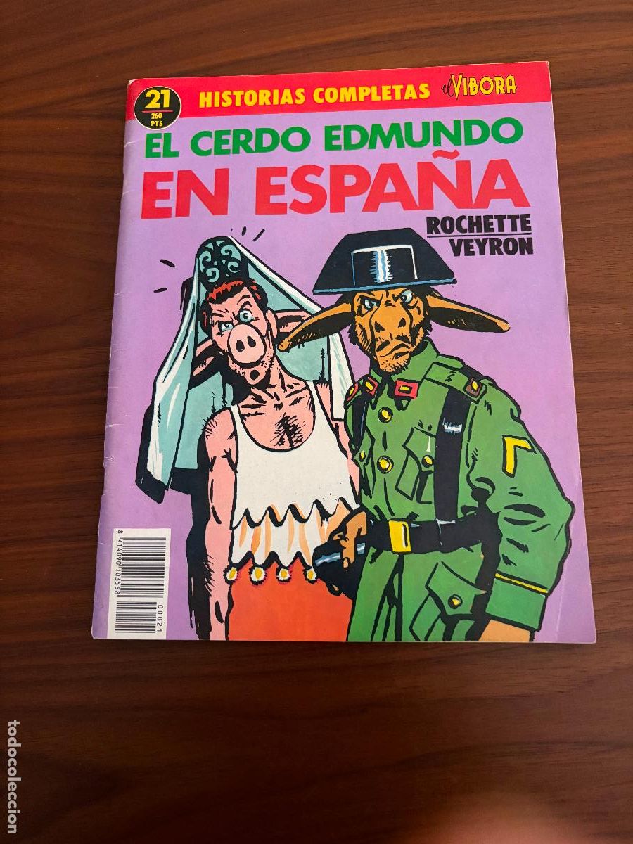 C&oacute;mics: HISTORIAS COMPLETAS EL V&Iacute;BORA N&ordm; 21 , EDICIONES LA C&Uacute;PULA