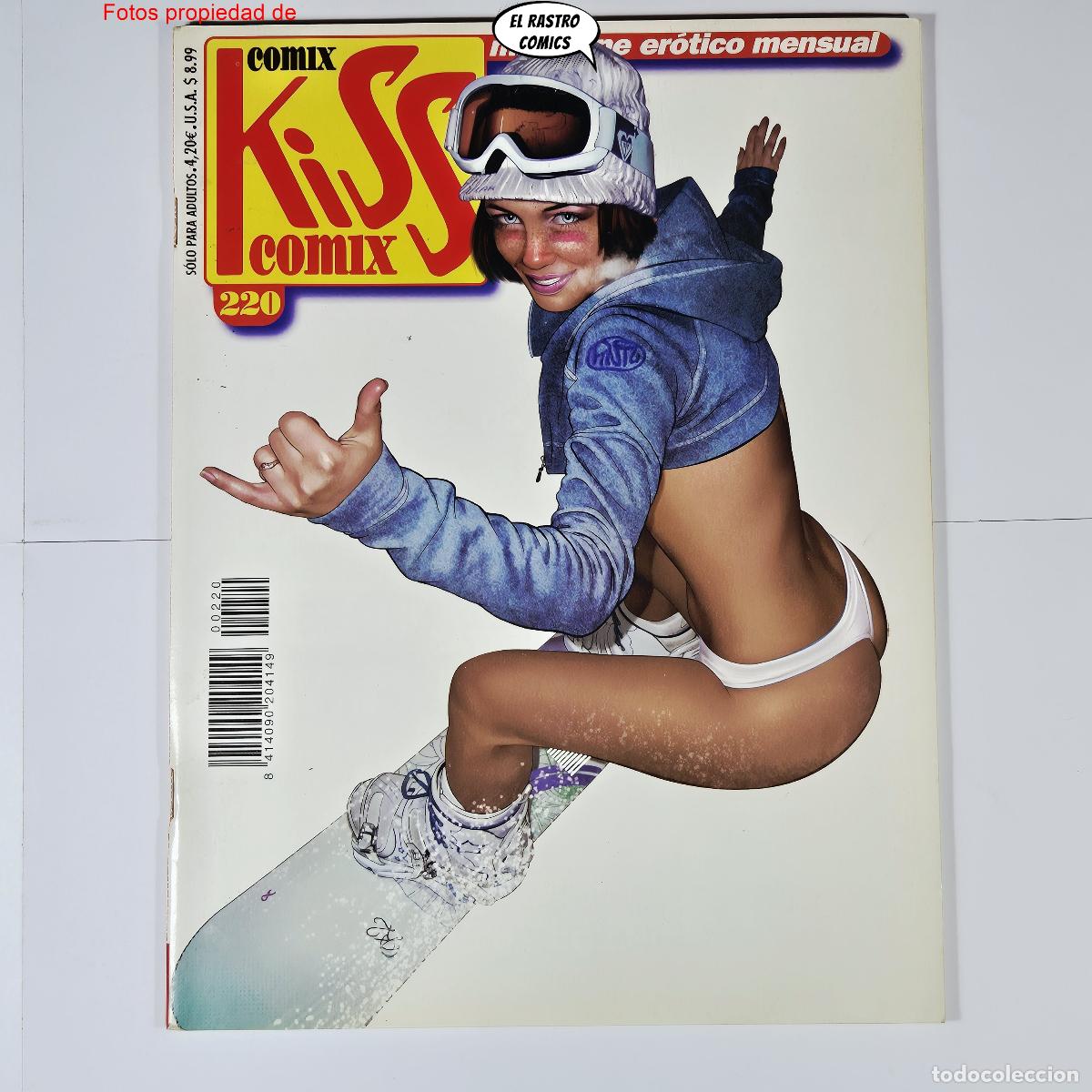 Fumetti: Kiss Comix n&ordm; 220, ed. La C&uacute;pula, er&oacute;tico, para adultos, XXX, comic, 15X