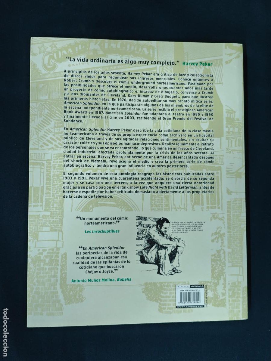 C&oacute;mics: ANTOLOGIA AMERICAN SPLENDOR - VOLUMEN 2 - LA CUPULA - Foto 2