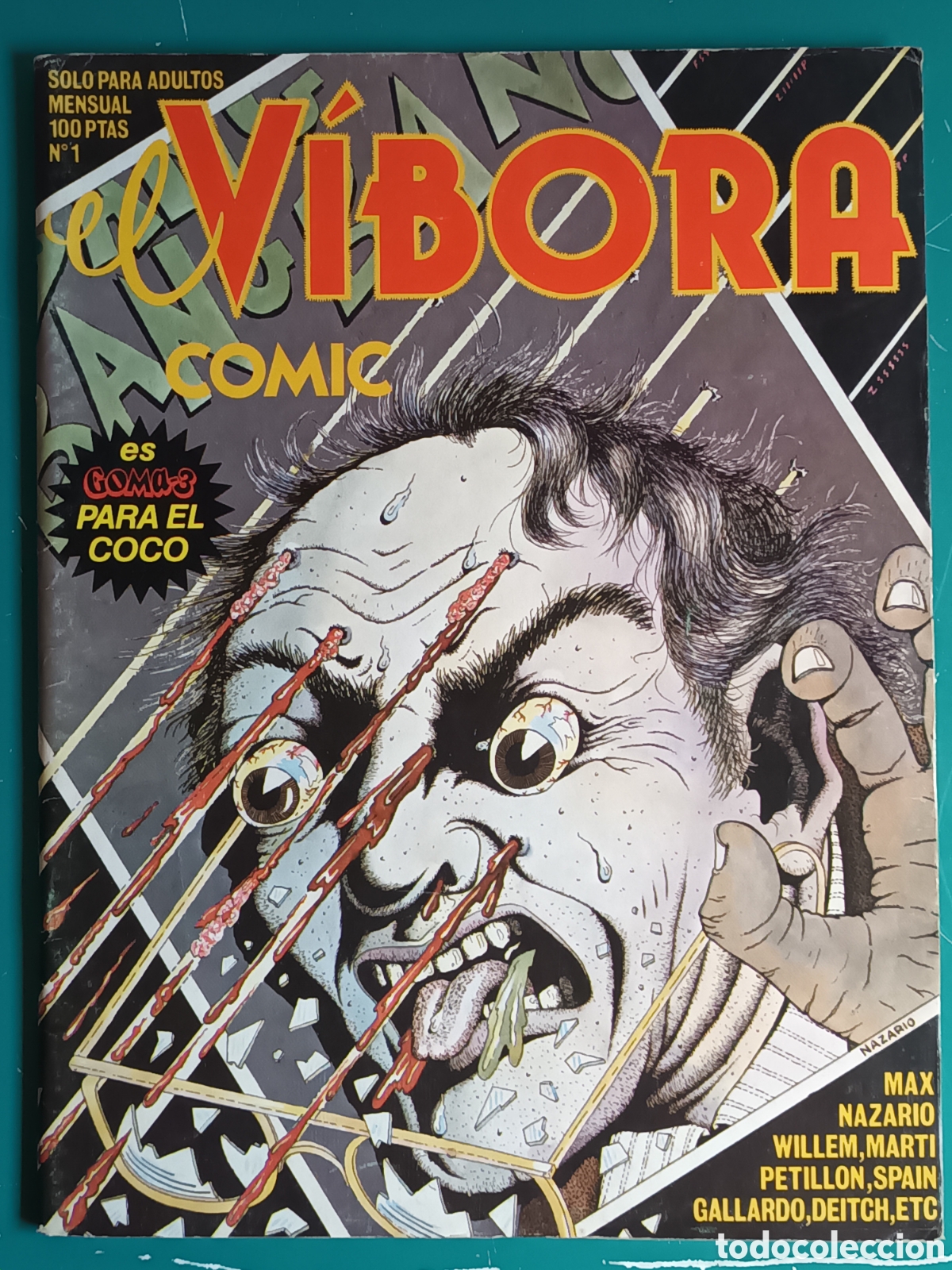 Comics: El V&iacute;bora n&ordm; 1 LA CUPULA 1979 Nazario Willem Mediavilla Max Mart&iacute; Rodolfo Gallardo