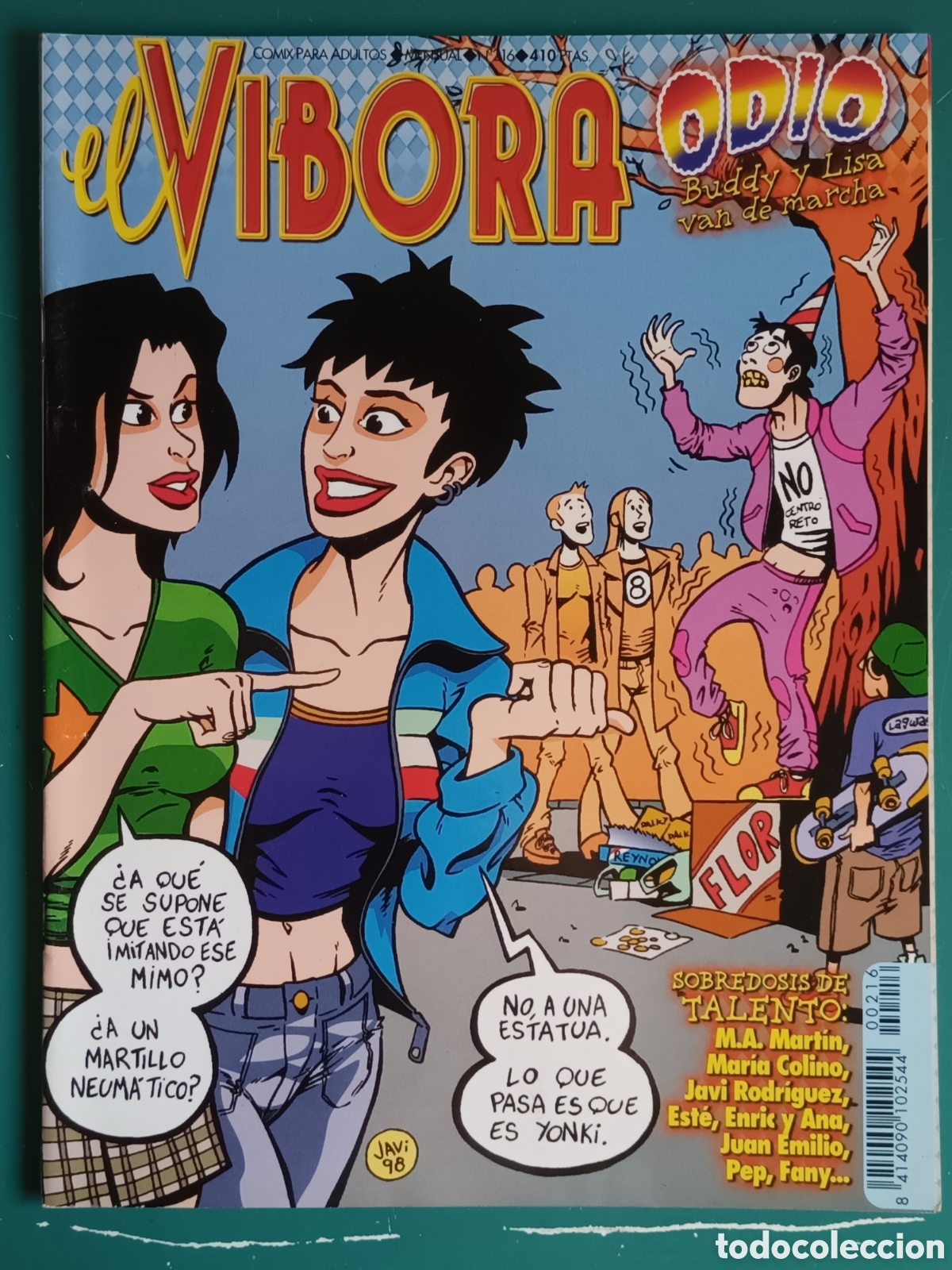 C&oacute;mics: El V&iacute;bora N&ordm; 216 LA CUPULA 1997 - Foto 1