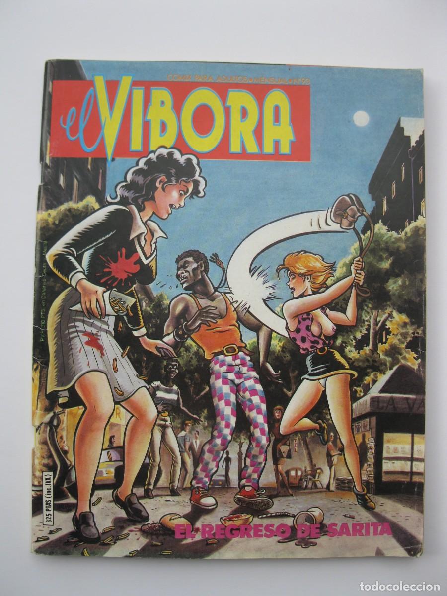 C&oacute;mics: EL V&Iacute;BORA - N&ordm; 93 - EDICIONES LA C&Uacute;PULA - A&Ntilde;O 1987.