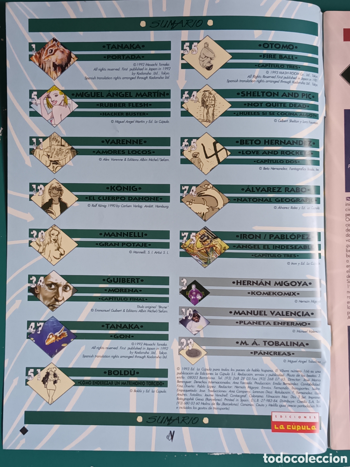 C&oacute;mics: El V&iacute;bora N&ordm; 166 LA CUPULA 1993 GON - Foto 2