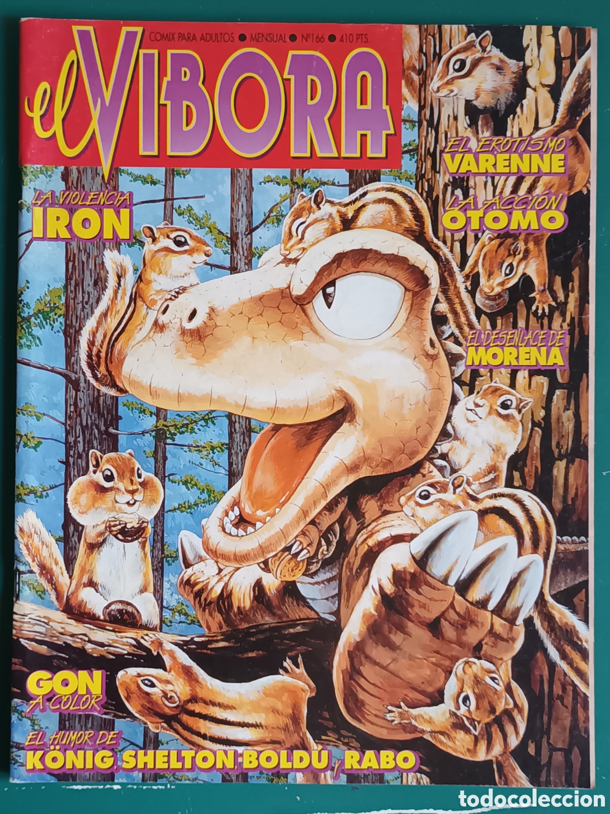 Comics: El V&iacute;bora N&ordm; 166 LA CUPULA 1993 GON