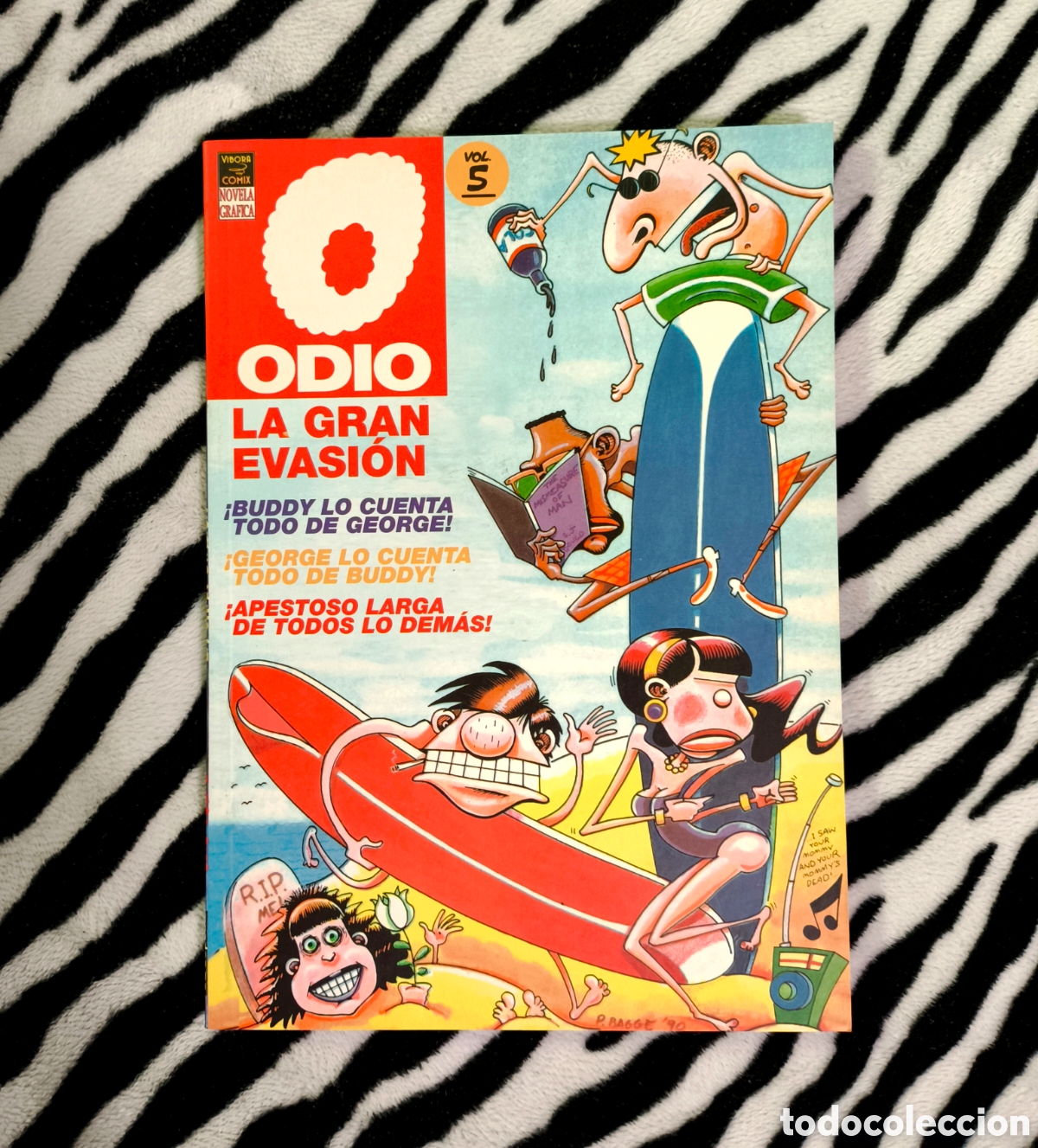 C&oacute;mics: C&oacute;mic ODIO Vol. 5: La Gran Evasi&oacute;n - Peter Bagge (La C&uacute;pula)