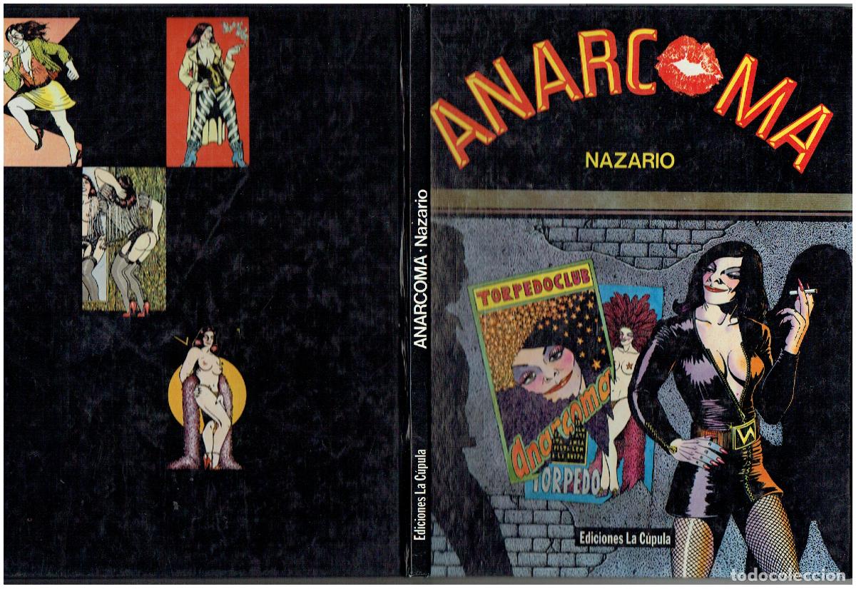 C&oacute;mics: ANARCOMA. NAZARIO. EDICIONES LA C&Uacute;PULA, 1983. CON DEDICATORIA DEL AUTOR. (B/A27 RUM) - Foto 2