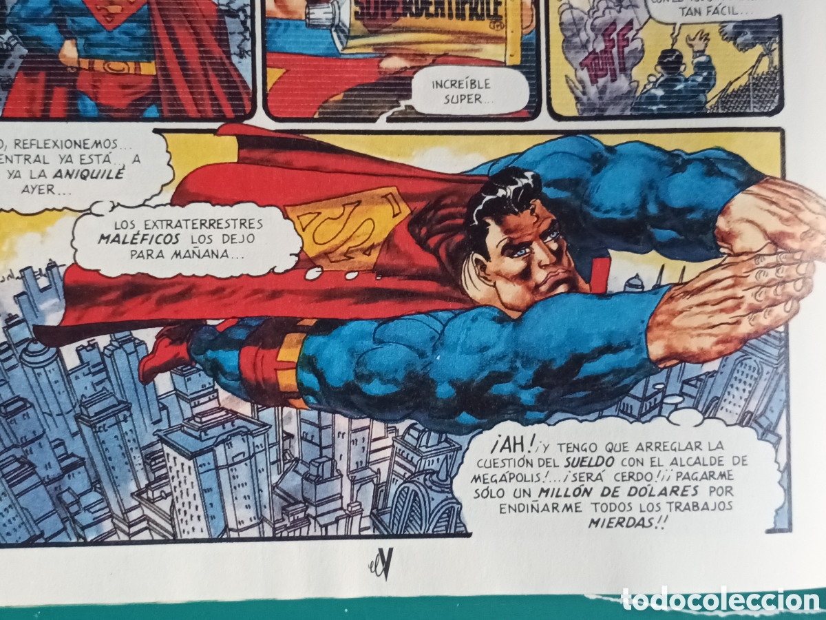 C&oacute;mics: El V&iacute;bora N&ordm; 181 LA CUPULA 1994 Superman - Foto 5