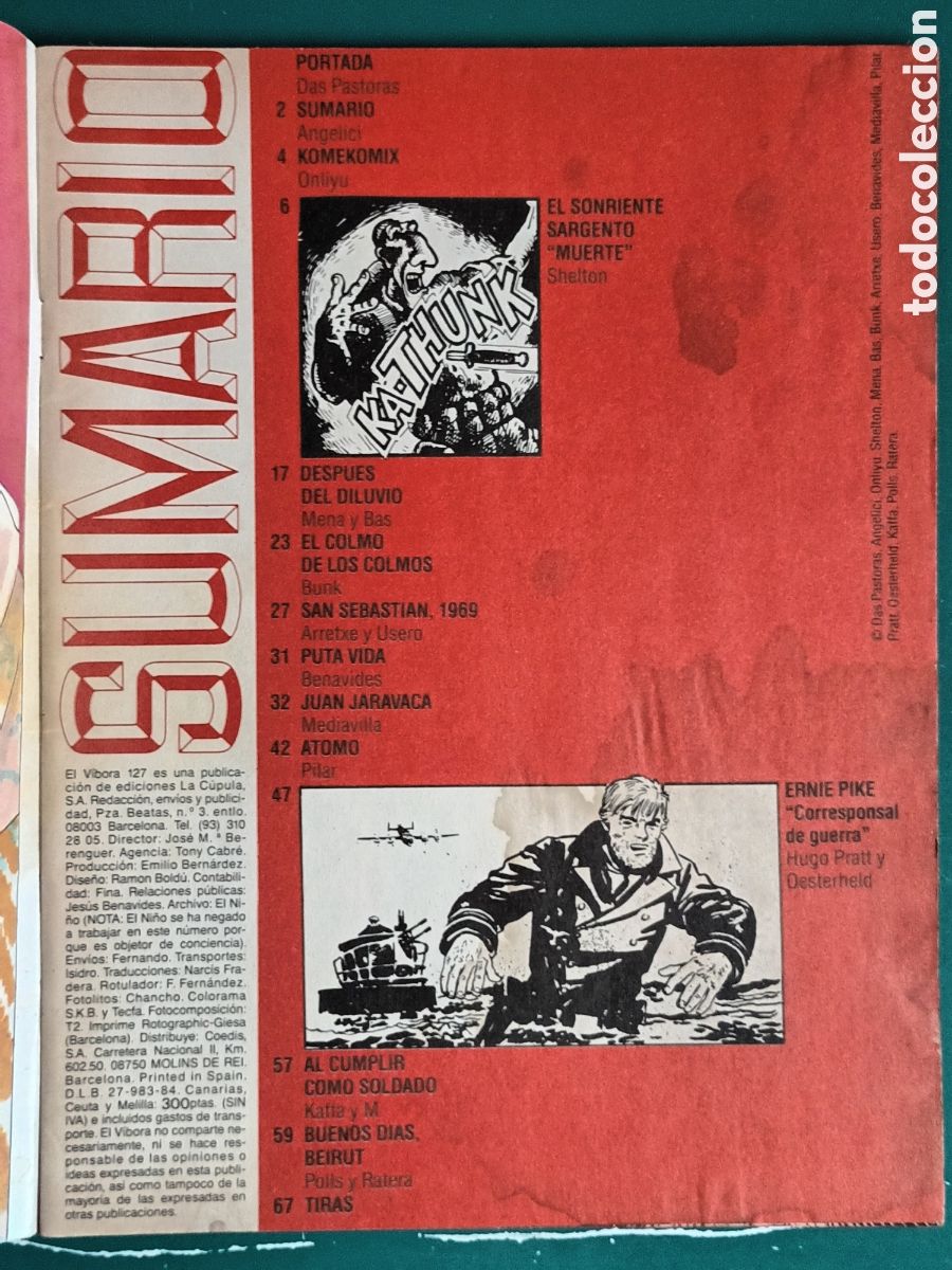 C&oacute;mics: El V&iacute;bora ESPECIAL Guerra LA CUPULA 1990 - Foto 2