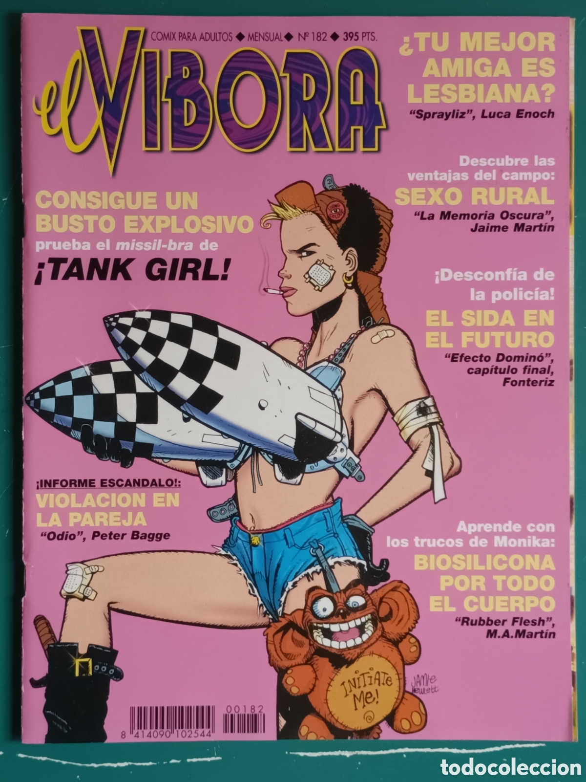 Comics: El V&iacute;bora N&ordm; 182 LA CUPULA 1995 Tank Girl
