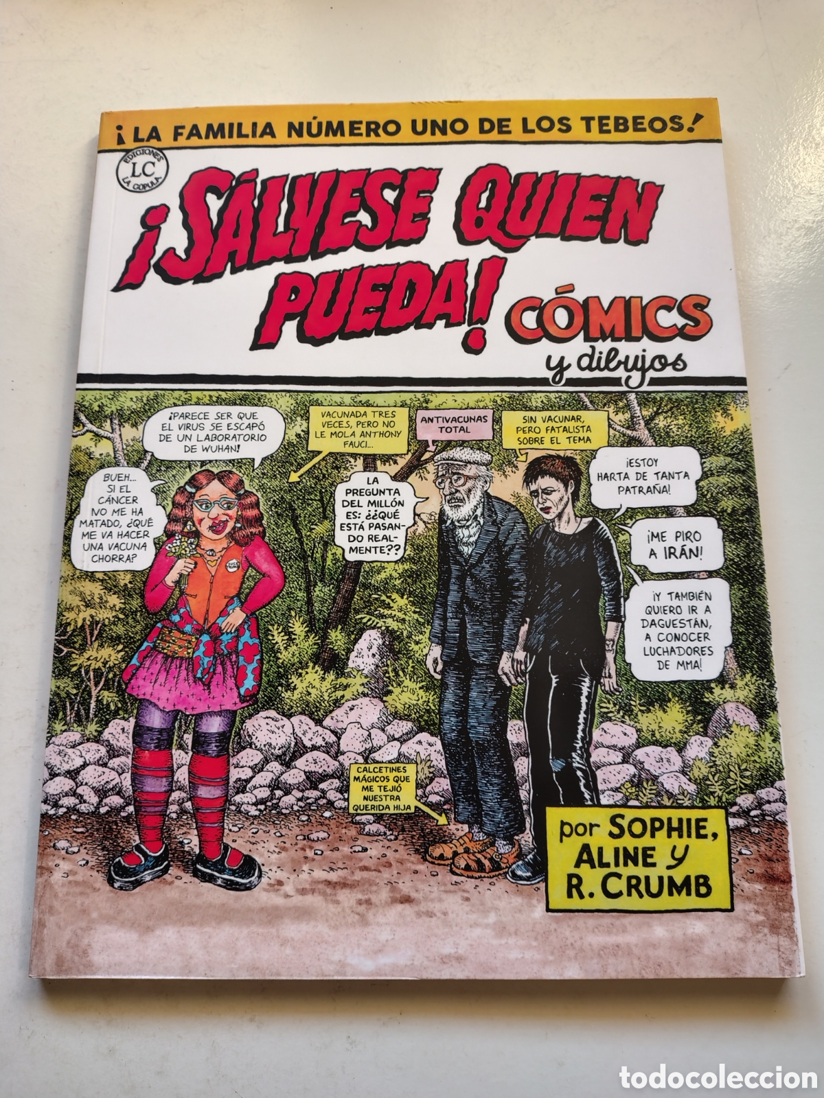 C&oacute;mics: SALVESE QUIEN PUEDA ROBERT CRUMB ( 2021 LA C&Uacute;PULA ) 42 P&Aacute;GINAS COVID PANDEMIA