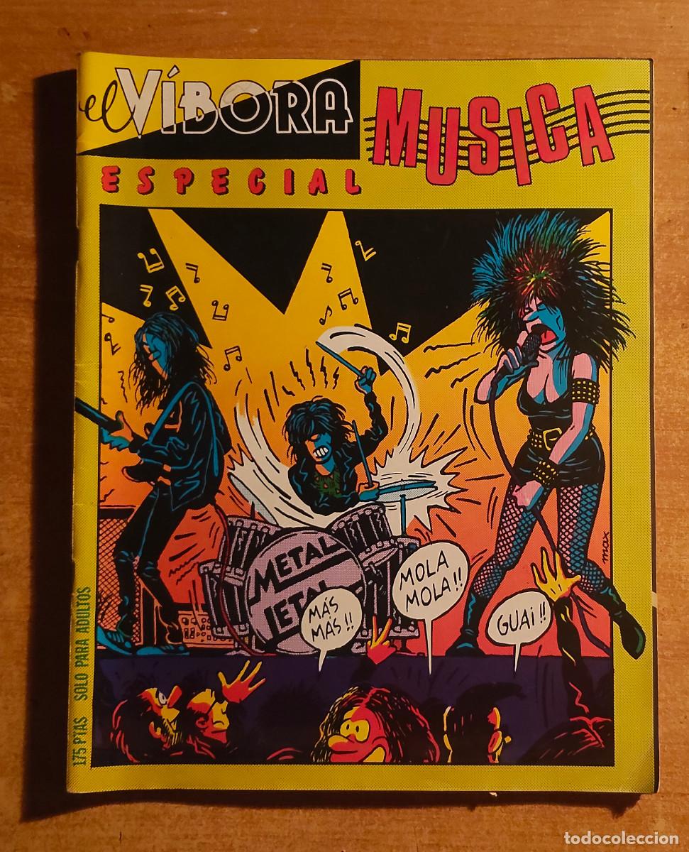 C&oacute;mics: EL V&Iacute;BORA ESPECIAL M&Uacute;SICA J.M. BERENGUER EDITOR A&Ntilde;O 1981