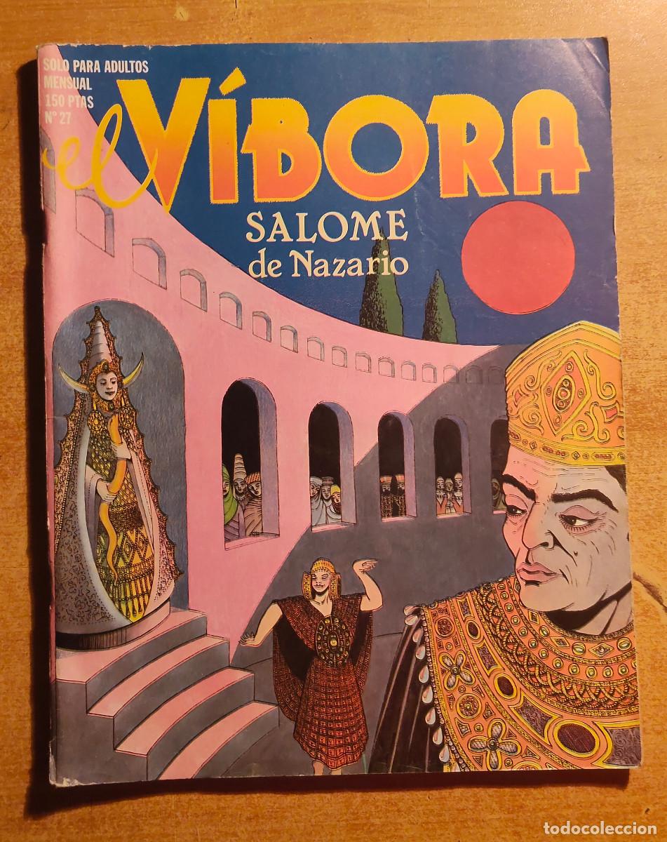C&oacute;mics: EL VIBORA N&ordm; 27 REVISTA COMIX PARA ADULTOS - VER SUMARIO SALOME DE NAZARIO