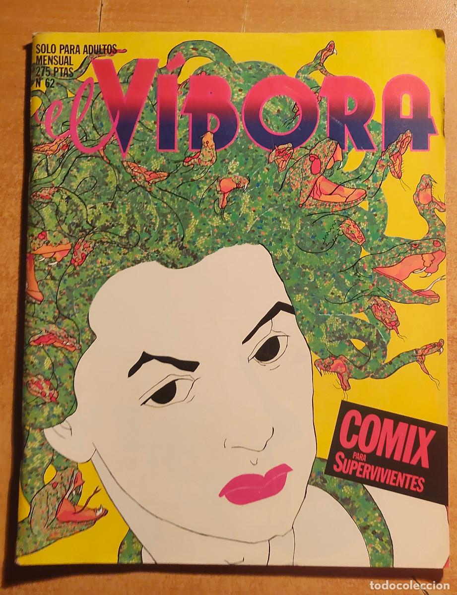 C&oacute;mics: EL VIBORA N&ordm; 62 COMIX PARA SUPERVIVIENTES EDICIONES LA CUPULA 1985 BUENO