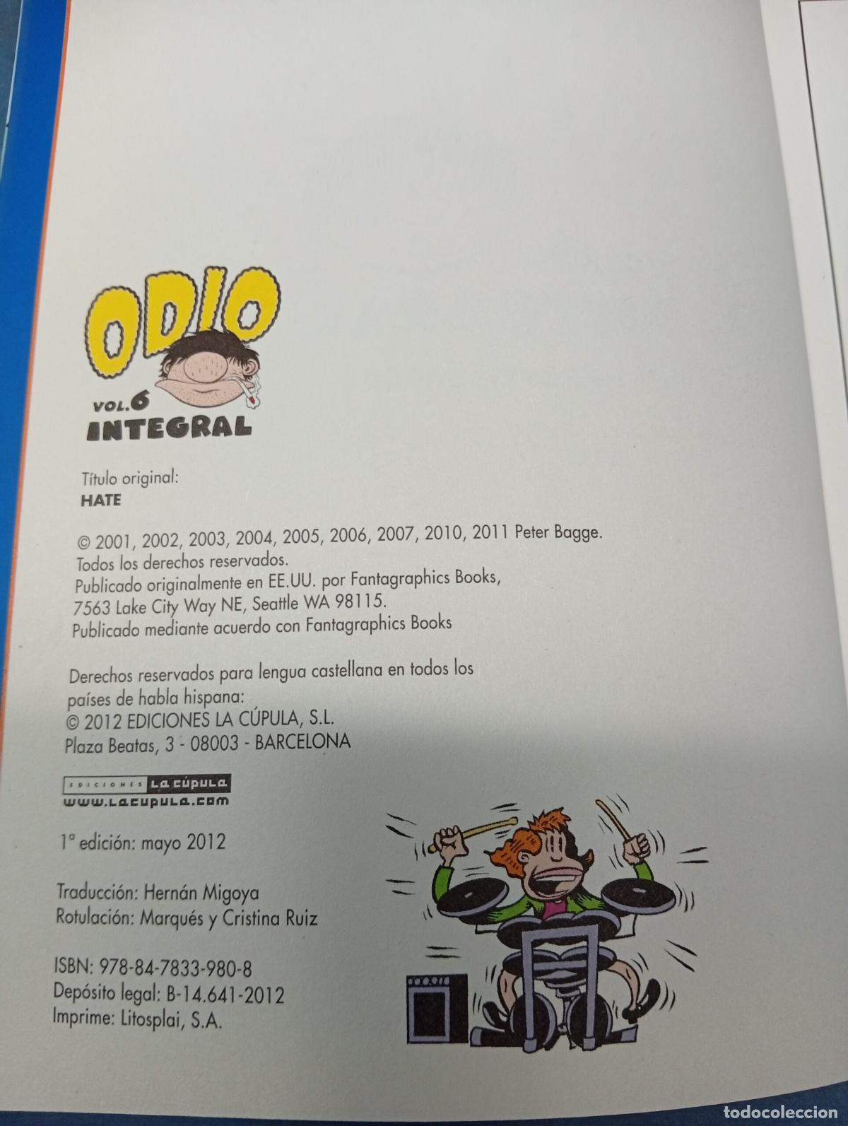C&oacute;mics: Comic, Odio Integral Vol.6, Peter Bagge - Foto 4