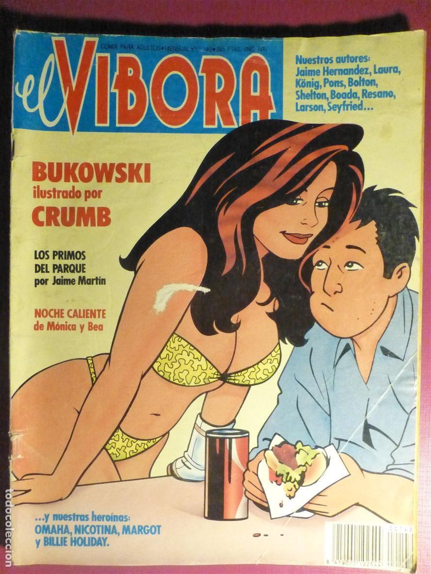 C&oacute;mics: Comic Adultos - El V&iacute;bora - N&ordm; 142 - Ediciones La C&uacute;pula - A&ntilde;o 1991