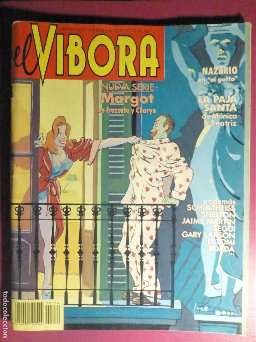 C&oacute;mics: Comic Adultos - El V&iacute;bora - N&ordm; 134 - Ediciones La C&uacute;pula - A&ntilde;o 1984