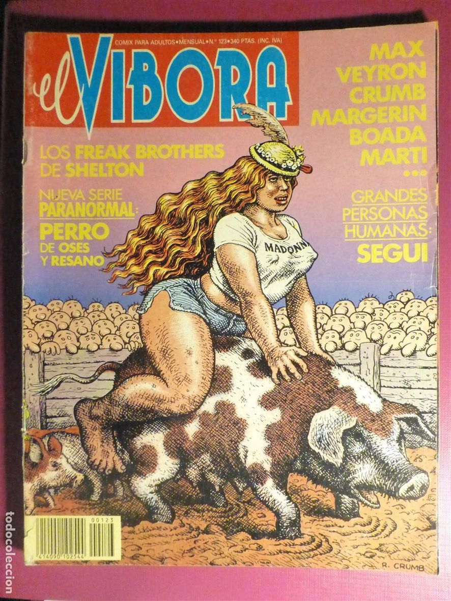 C&oacute;mics: Comic Adultos - El V&iacute;bora - N&ordm; 123 - Ediciones La C&uacute;pula - A&ntilde;o 1984