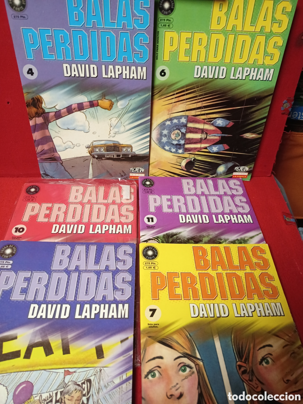C&oacute;mics: LOTE DE 7 NUMEROS DE BALAS PERDIDAS - Foto 2