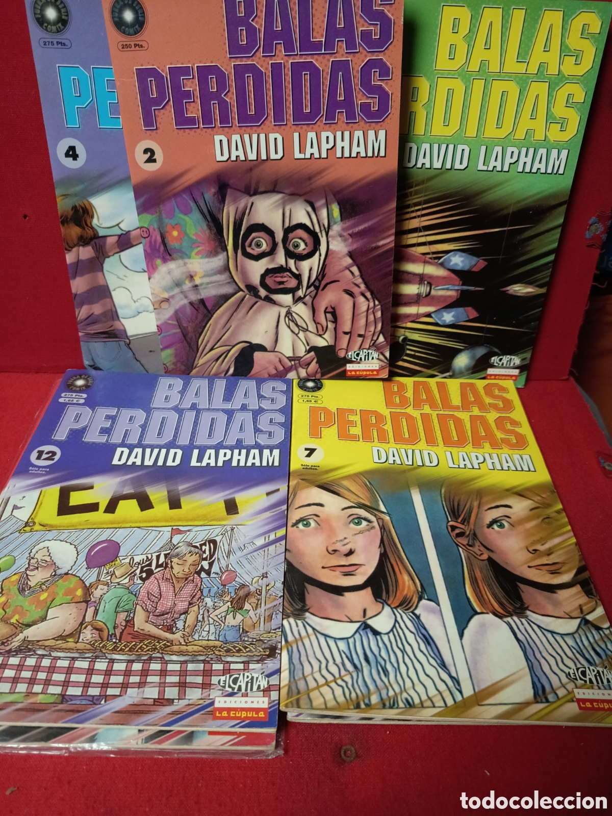 C&oacute;mics: LOTE DE 7 NUMEROS DE BALAS PERDIDAS - Foto 3