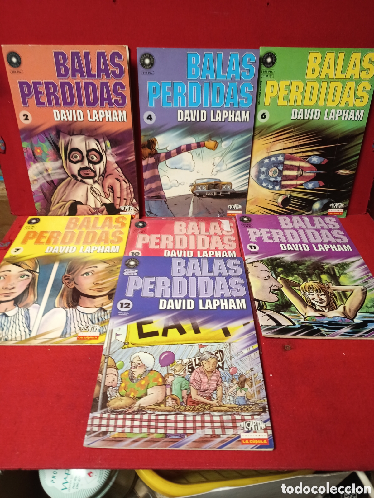 C&oacute;mics: LOTE DE 7 NUMEROS DE BALAS PERDIDAS