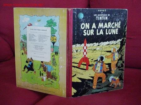 C&oacute;mics: TINTIN. ON A MARCH&Eacute; SUR LA LUNE (CASTERMAN). - Foto 1