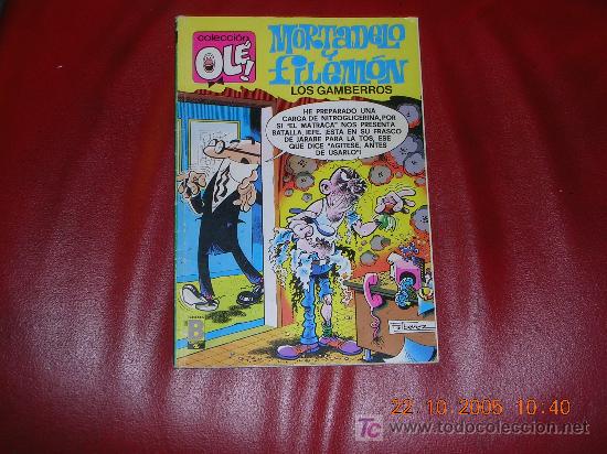 C&oacute;mics: OLE EDICIONES B PRIMERA EDICION MORTADELO Y FILEMON - Foto 1