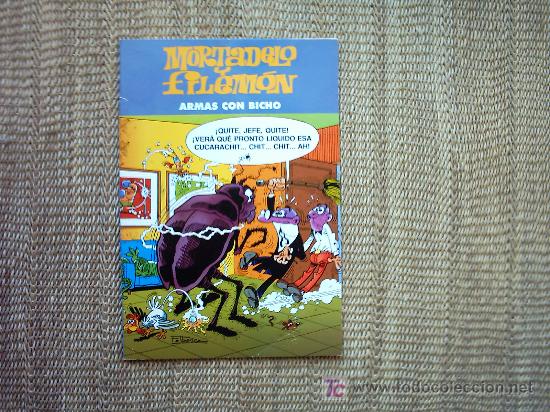 C&oacute;mics: MORTADELO Y FILEM&Oacute;N ARMAS CON BICHO. F. IB&Aacute;&Ntilde;EZ.  2003. EDICIONES B. - Foto 1