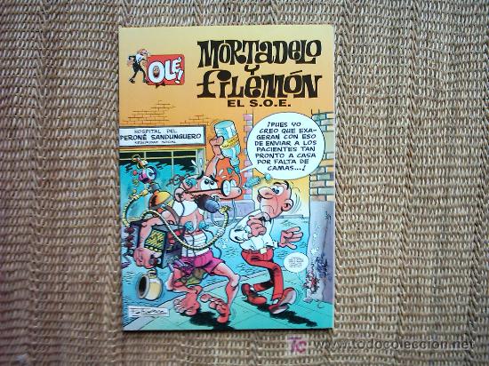 C&oacute;mics: MORTADELO Y FILEM&Oacute;N EL S.O.E. IB&Aacute;&Ntilde;EZ. 1&ordf; EDICI&Oacute;N 1992. EDICIONES B. 3. - Foto 1