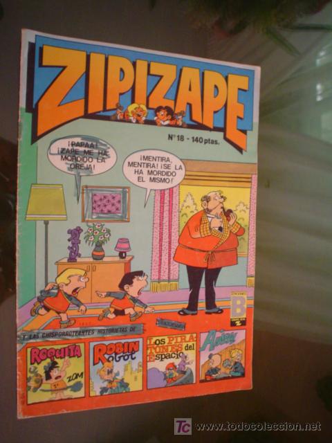 C&oacute;mics: ZIPI Y ZAPE N&ordm; 18 ............... EDICIONES B - Foto 1