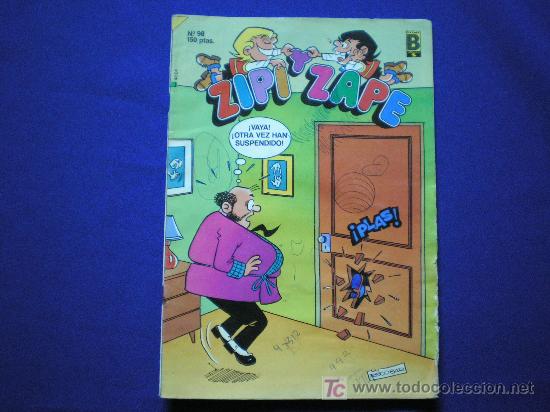 C&oacute;mics: ZIPI ZAPE   N&ordm; 98   - EDICIONES B  1989....35 PAGS. - Foto 1
