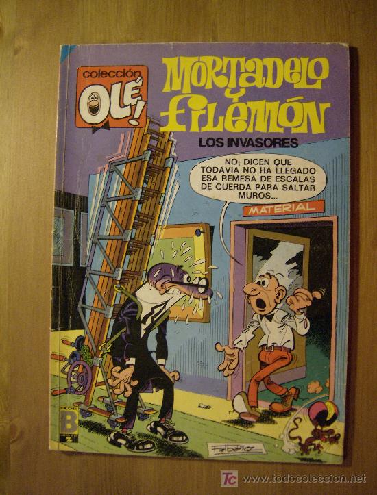 C&oacute;mics: Mortadelo y Filem&oacute;n: Los Invasores. (Ol&eacute; n&ordm; 101). Ediciones B, 1991, 2&ordf; ed. - Foto 1