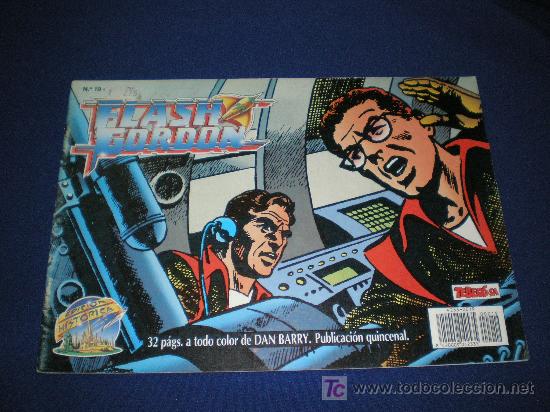 C&oacute;mics: FLASH GORDON N&ordm; 19 - EDICIONES B 1988 - DAN BARRY - COLOR 32 PAGS. - Foto 1