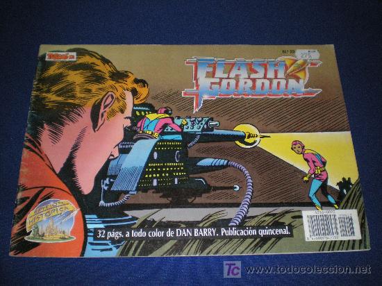 C&oacute;mics: FLASH GORDON N&ordm; 23 - EDICIONES B 1988 - DAN BARRY - COLOR 32 PAGS. - Foto 1