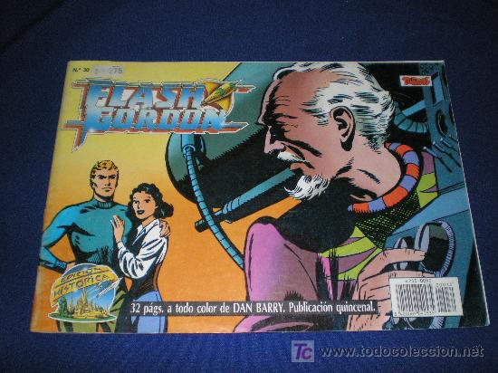 C&oacute;mics: FLASH GORDON N&ordm; 30 - EDICIONES B 1988 - DAN BARRY - COLOR 32 PAGS. - Foto 1